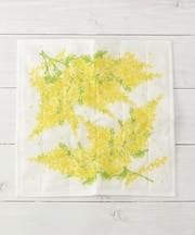 ◆ミモザ かや生地7重ふきん ミモザノワール