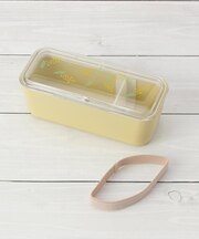 【ワンズテラスオリジナル】クリア 1段ランチボックス ミモザ 480ml
