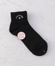 CONVERSE 異柄刺繍ショート 3P クォーターソックス