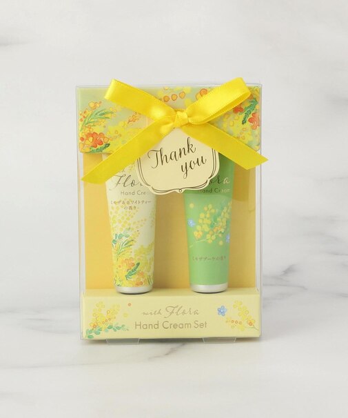 ◆ウィズフローラ ハンドクリーム 2P ミモザ