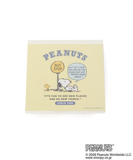◆SNOOPY スクエアメモ