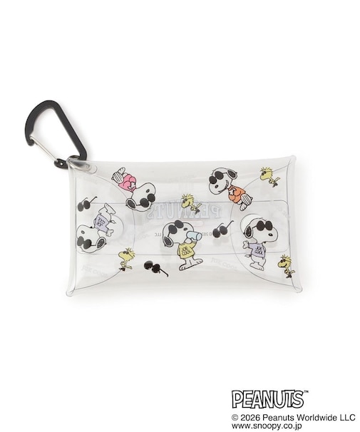 ◆SNOOPY クリアマルチケース S ジョー・クール