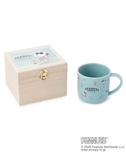 SNOOPY 木箱入マグ 350ml