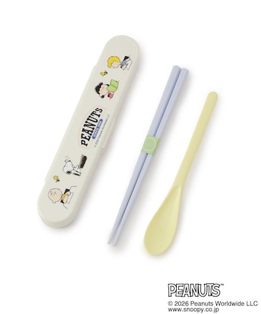 SNOOPY 音の鳴らない箸箱セット