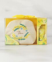 ウィズフローラ ポーチ&ハンドクリーム ミモザ