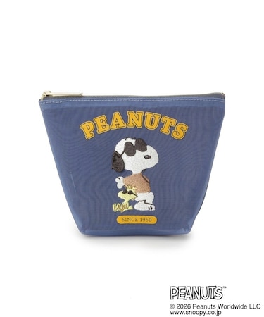 SNOOPY フロッキー舟形ポーチ
