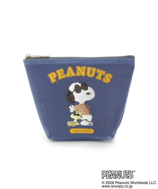 SNOOPY フロッキー舟形ポーチ
