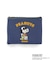 SNOOPY フロッキーフラットポーチ