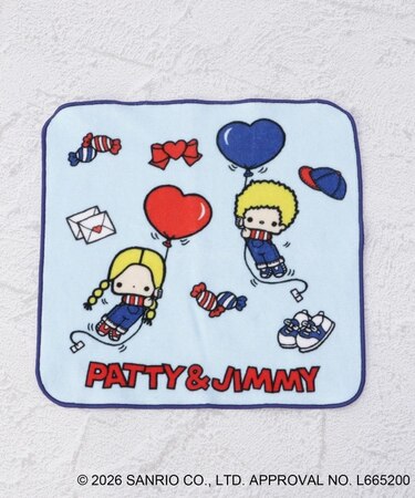 ◆【ワンズテラス限定】パティ＆ジミー プリントハンカチ