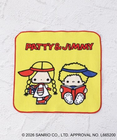 ◆【ワンズテラス限定】パティ＆ジミー プリントハンカチ