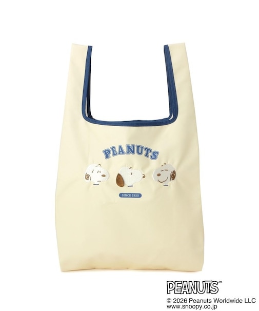 SNOOPY フロッキーエコバッグ