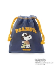 SNOOPY フロッキー巾着