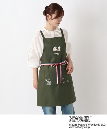 SNOOPY X型エプロン