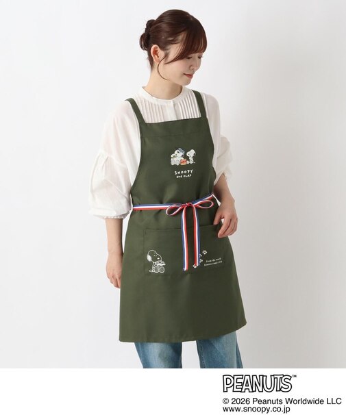 SNOOPY X型エプロン