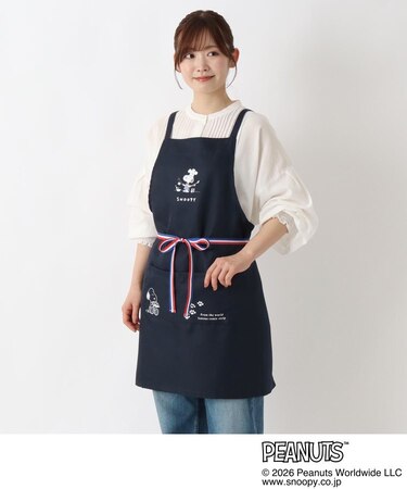 SNOOPY X型エプロン