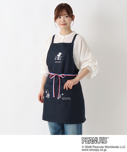 SNOOPY X型エプロン