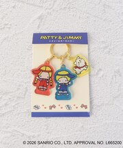 ◆パティ&ジミー 3連アクリルキーホルダー