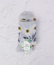 ◆大きなお花 クォーターソックス