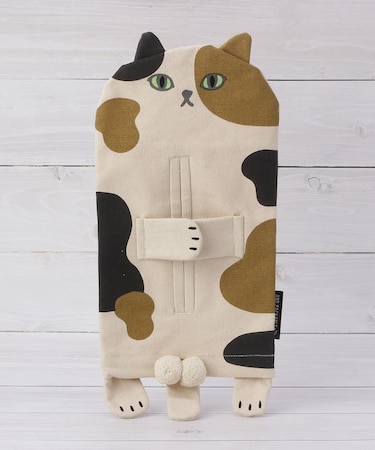 ニャンタマ ティッシュボックスカバー