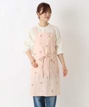 フラワー 刺繍エプロン X型