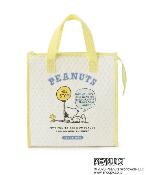 SNOOPY 不織布保冷バッグ