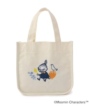 【ワンズテラス限定】MOOMIN 刺繍ミニトート ミイ鳥