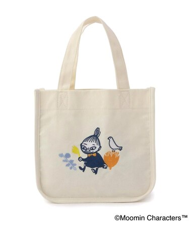 【ワンズテラス限定】MOOMIN 刺繍ミニトート ミイ鳥