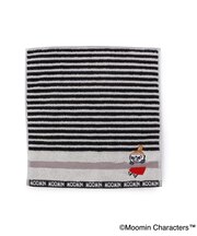 ◆MOOMIN タオルハンカチ ボーダー