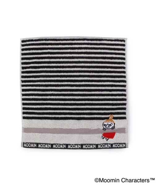 ◆MOOMIN タオルハンカチ ボーダー