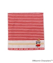 ◆MOOMIN タオルハンカチ ボーダー