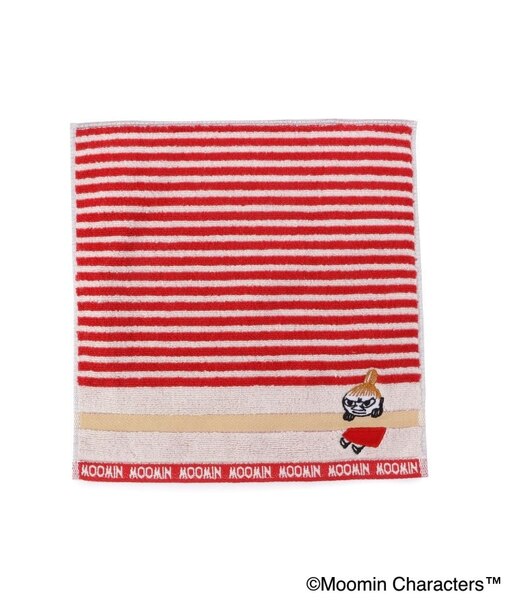 ◆MOOMIN タオルハンカチ ボーダー