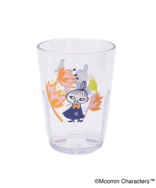 ◆MOOMIN クリアタンブラー370ml ワンポイント