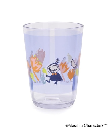 ◆MOOMIN クリアタンブラー370ml バード
