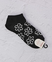 ◆花柄スニーカー アンクルソックス