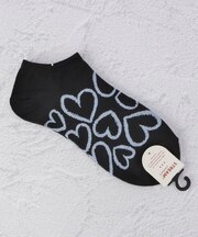 ◆ハート柄スニーカー アンクルソックス
