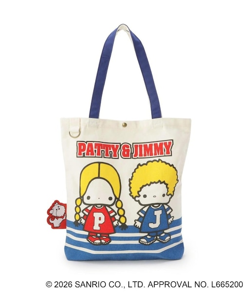 【ワンズテラス限定】パティ＆ジミー Dカン付A4トート