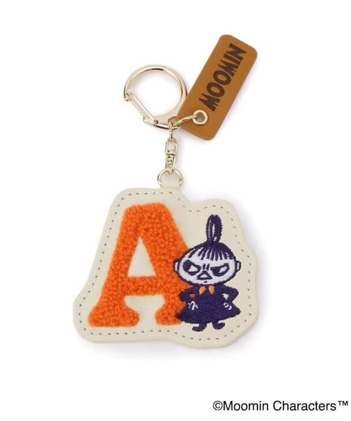 【ワンズテラス限定】MOOMIN イニシャルキーホルダー A