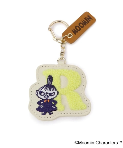 【ワンズテラス限定】MOOMIN イニシャルキーホルダー R