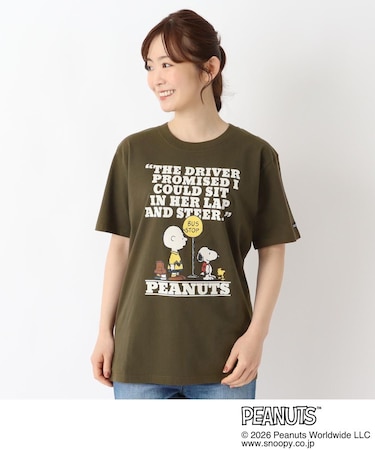 SNOOPY プリントTシャツ