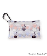 ◆【ワンズテラス限定】MOOMIN クリアマルチケース S お花とミイ