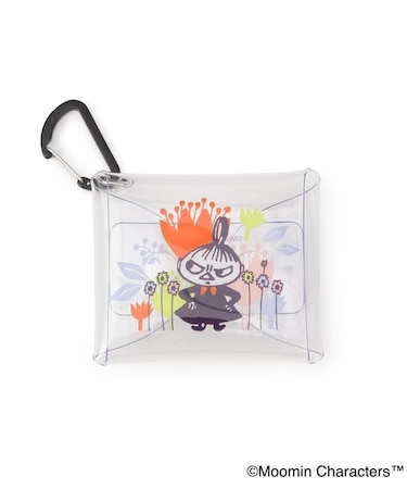 ◆【ワンズテラス限定】MOOMIN クリアマルチケース SS お花とミイ花