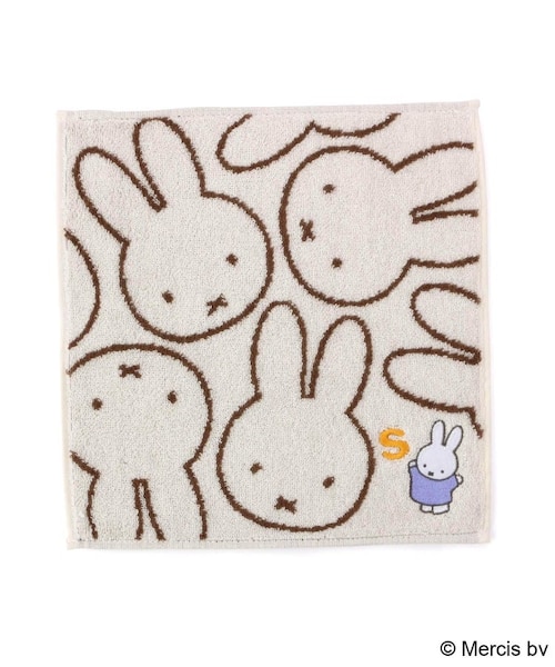 ◇Dick Bruna miffy イニシャルタオルハンカチ S｜ワンズテラスの通販