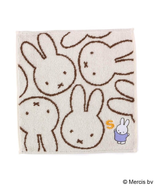 ◆Dick Bruna miffy イニシャルタオルハンカチ S