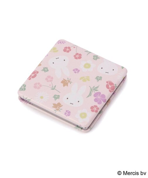 ◆Dick Bruna miffy コンパクトミラー Floral