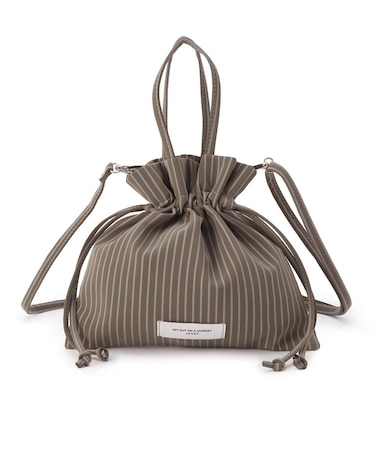 JOUET ジョエット 合皮巾着ショルダー