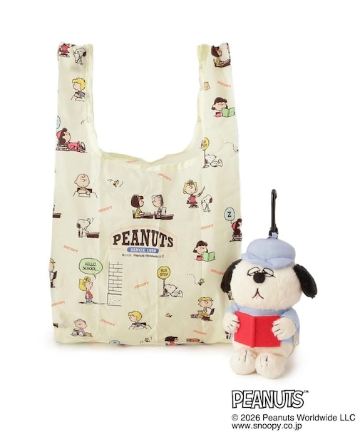 SNOOPY ぬいぐるみエコバッグ