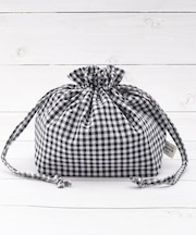 【ワンズテラスオリジナル】Bonnie ランチ巾着 ギンガム