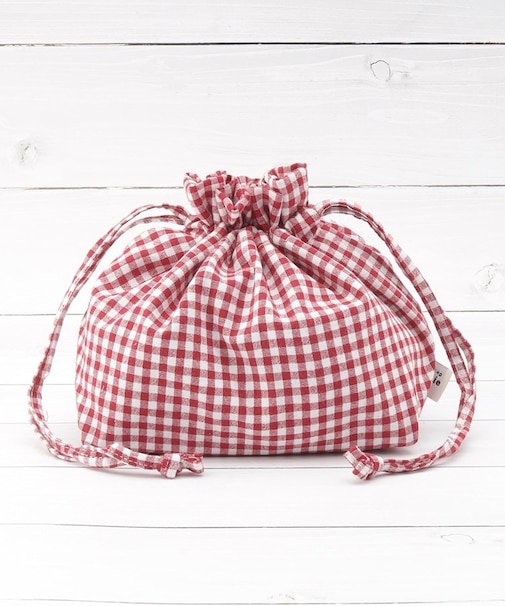 Bonnie ランチ巾着 ギンガム