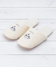 【ワンズテラスオリジナル】刺繍アニマル スリッパ