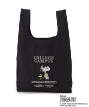 SNOOPY ストラップ付ショッパーバッグ